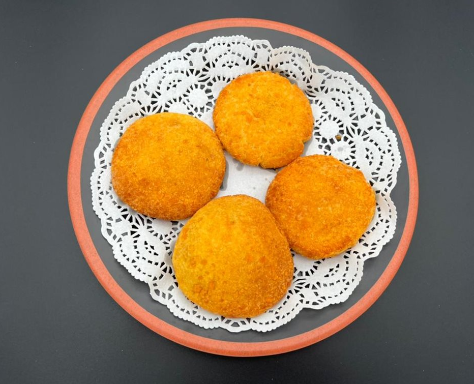 48.  手工制作南瓜饼 - 4个