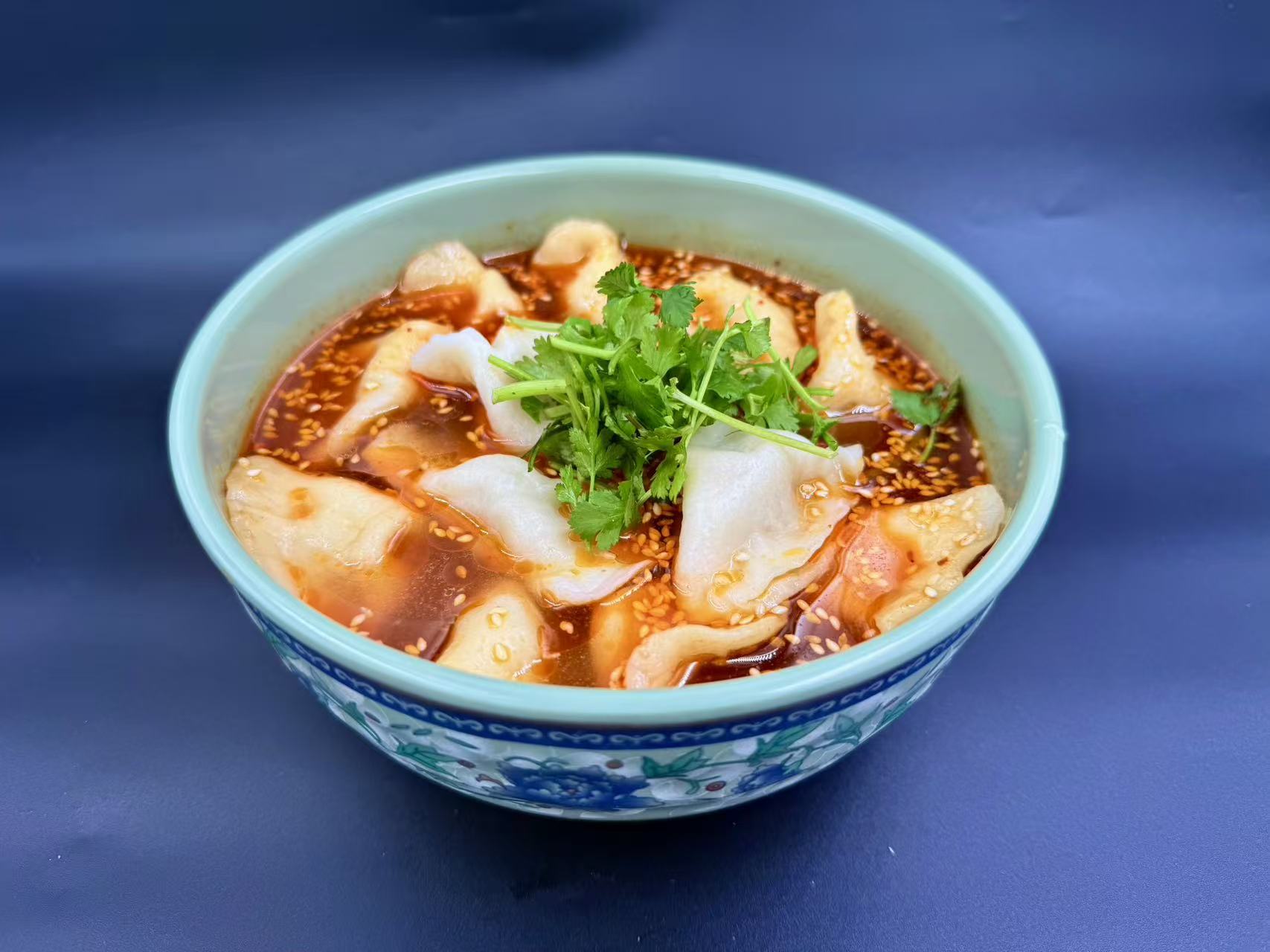 36. Dumplling soup - Wonton soup - Beef - 1۲pcs - Hot and sour 酸汤水饺（酸汤大混沌） - 牛肉大白菜