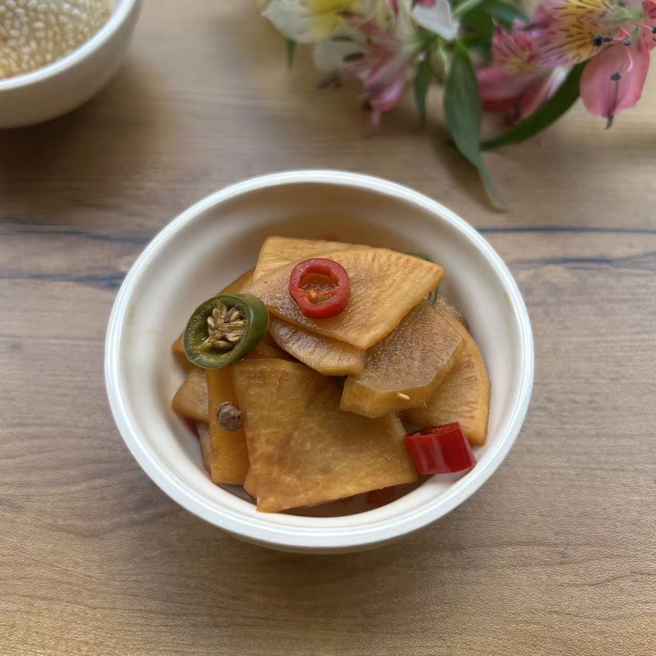 224. Pickled Radish Slices in Sauce